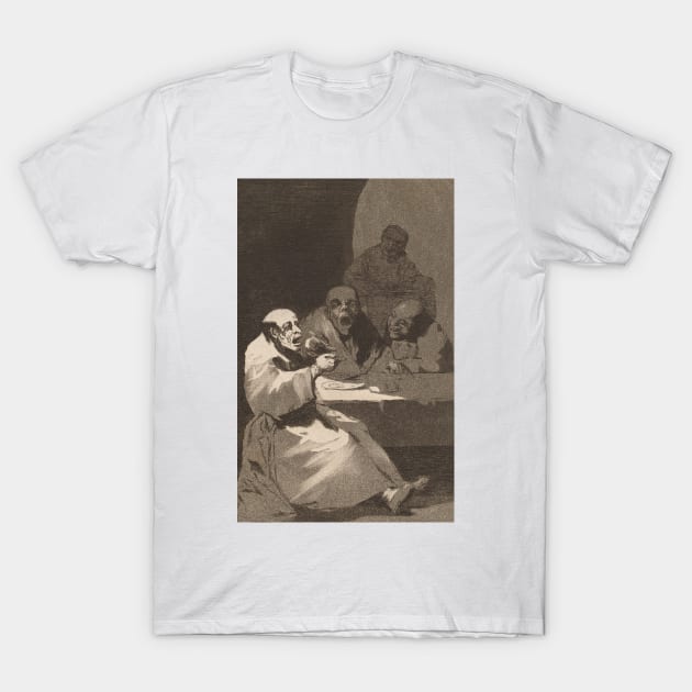 They are hot by Francisco Goya T-Shirt by Classic Art Stall